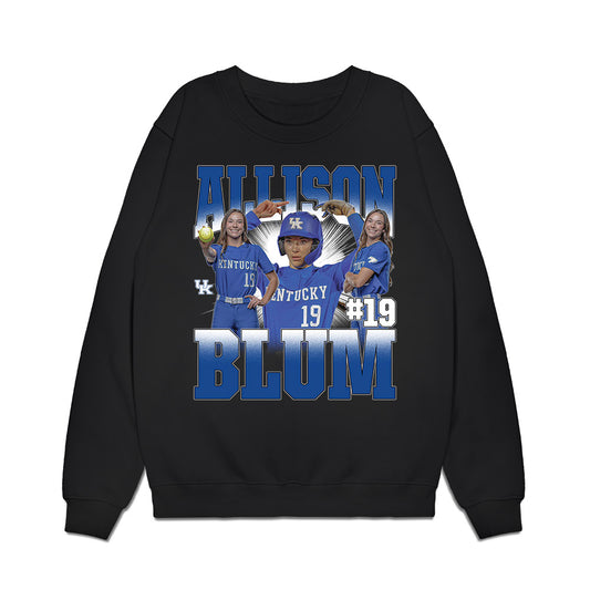 Kentucky - NCAA Softball : Allison Blum - Premium Crewneck Sweatshirt-0