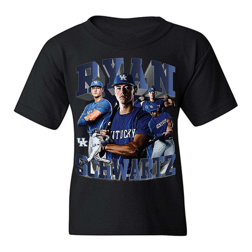 Kentucky - NCAA Baseball : Ryan Schwartz - Youth T-Shirt-0