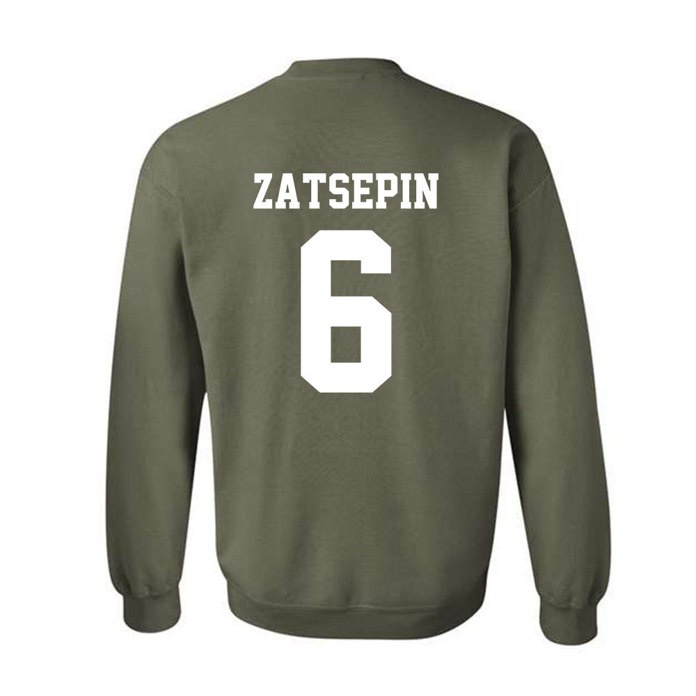 Chicago State - NCAA Men's Basketball : Daniel Zatsepin - Classic Shersey Crewneck Sweatshirt-1
