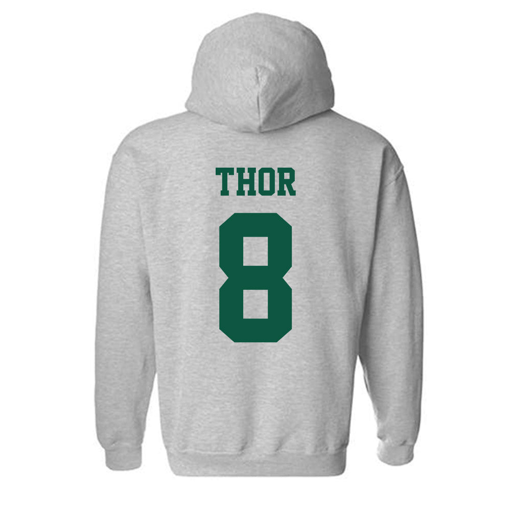 Chicago State - NCAA Women's Soccer : Saige Thor - Hooded Sweatshirt-1
