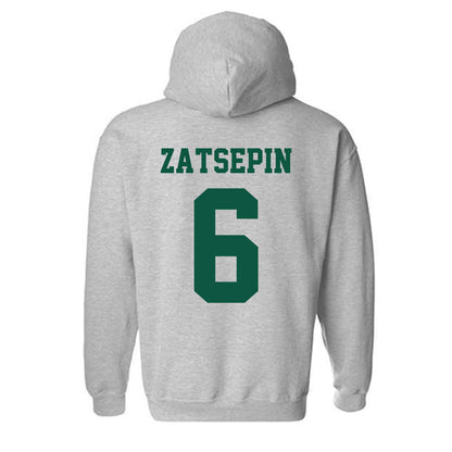 Chicago State - NCAA Men's Basketball : Daniel Zatsepin - Hooded Sweatshirt-1