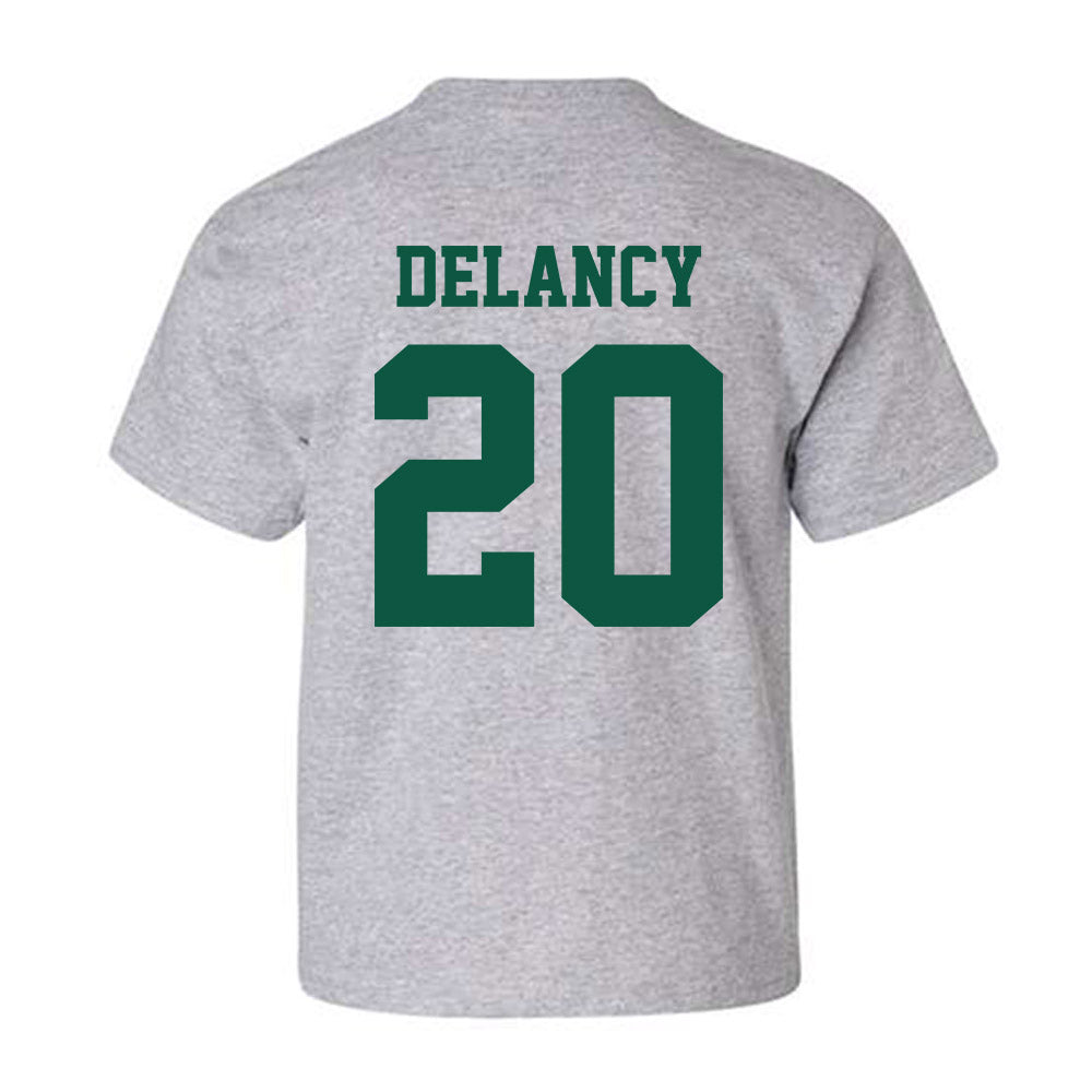 Chicago State - NCAA Men's Basketball : CJ DeLancy - Youth T-Shirt-1