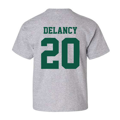 Chicago State - NCAA Men's Basketball : CJ DeLancy - Youth T-Shirt-1