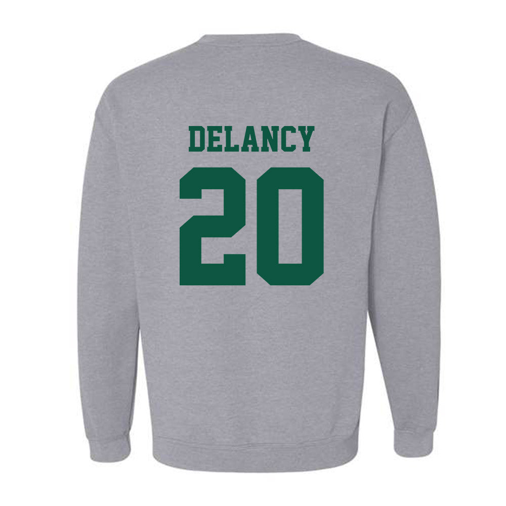 Chicago State - NCAA Men's Basketball : CJ DeLancy - Crewneck Sweatshirt-1