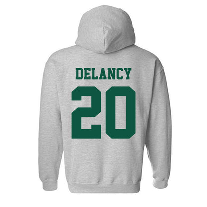 Chicago State - NCAA Men's Basketball : CJ DeLancy - Hooded Sweatshirt-1