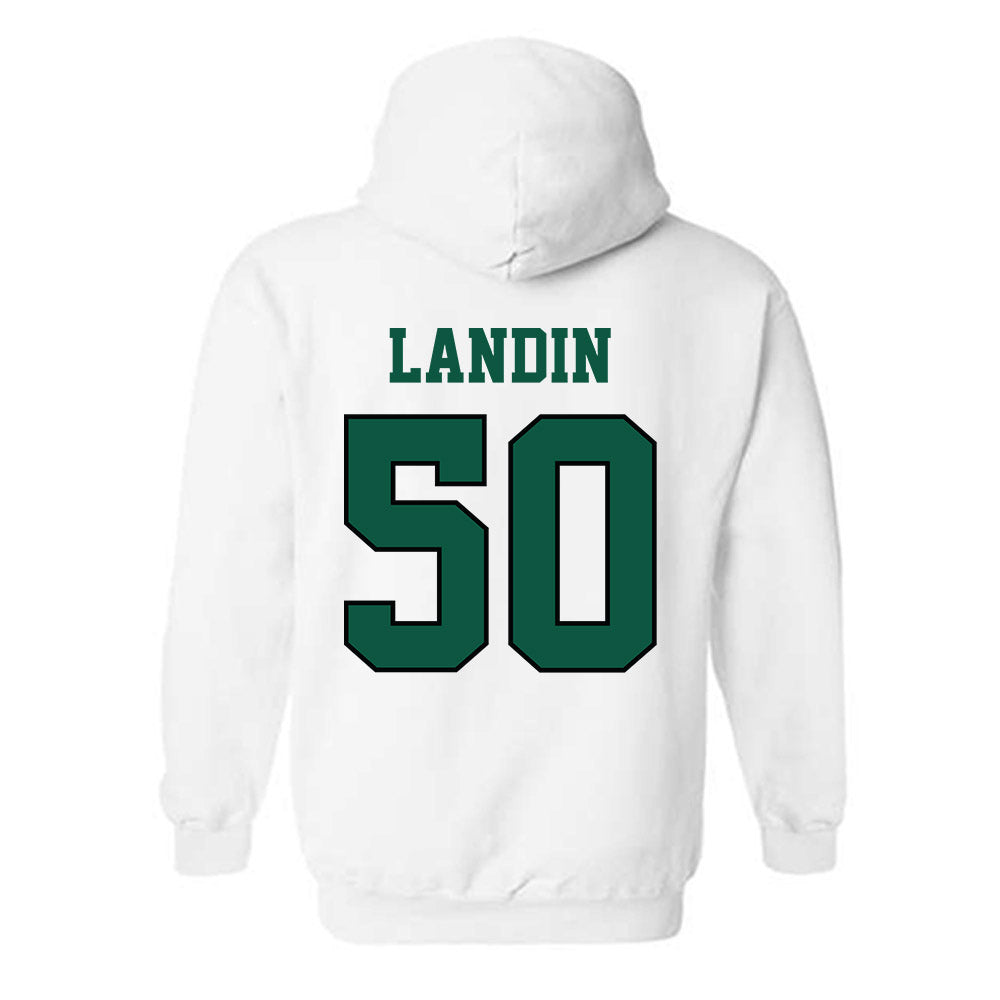 Chicago State - NCAA Women's Basketball : Leya Landin - Classic Shersey Hooded Sweatshirt-1