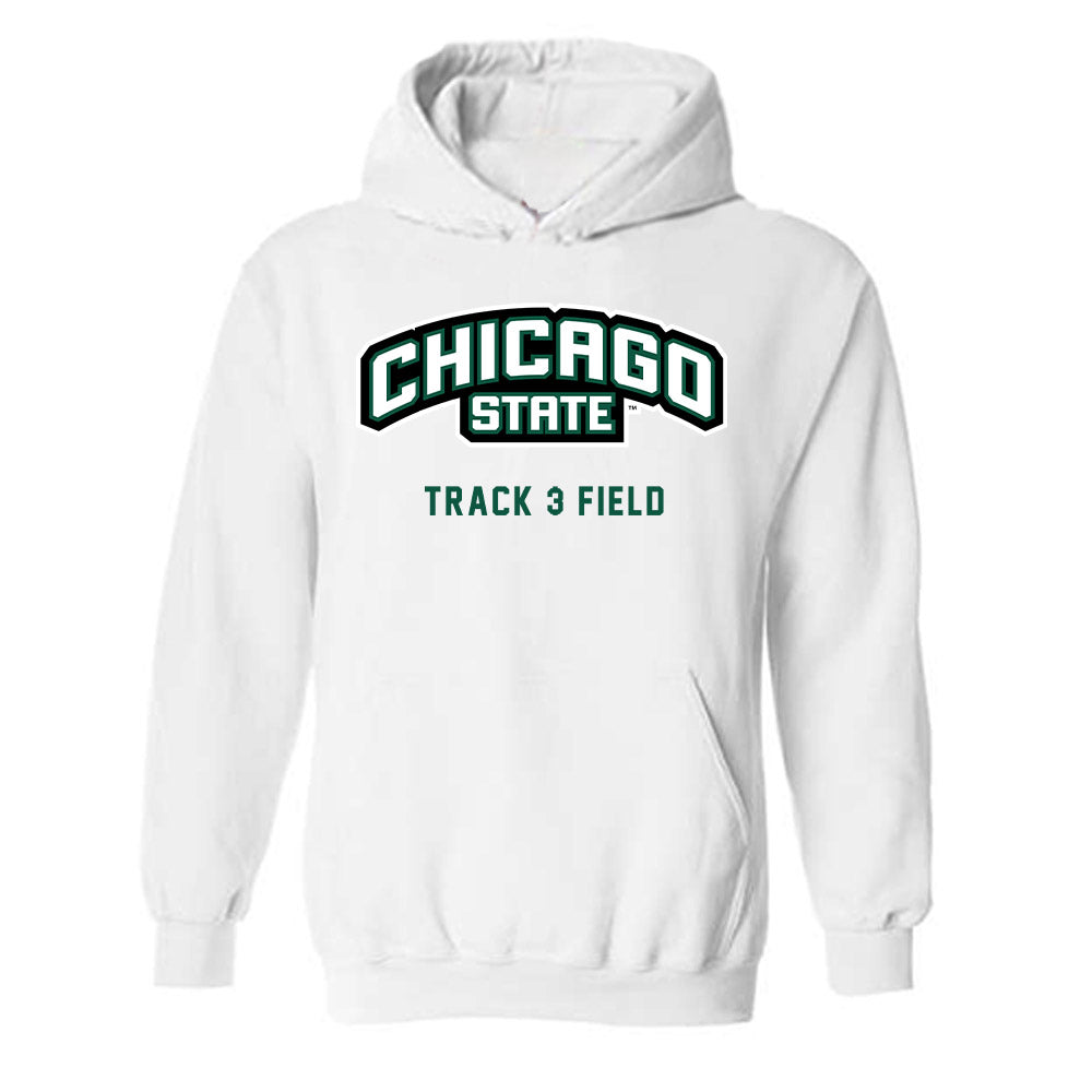 Chicago State - NCAA Men's Track & Field : Faustin Kaseba - Classic Shersey Hooded Sweatshirt-0