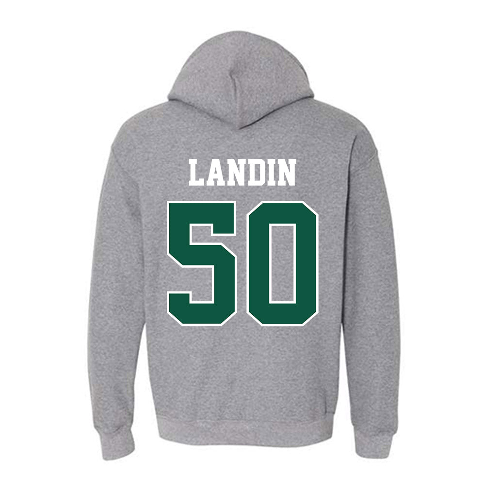 Chicago State - NCAA Women's Basketball : Leya Landin - Classic Shersey Hooded Sweatshirt-1