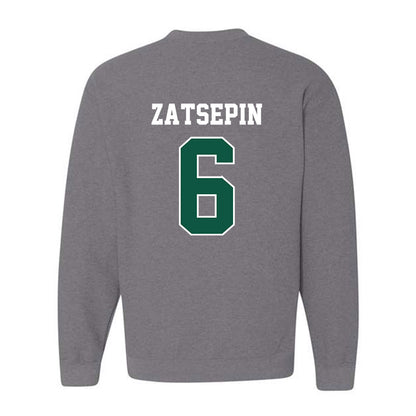 Chicago State - NCAA Men's Basketball : Daniel Zatsepin - Classic Shersey Crewneck Sweatshirt-1