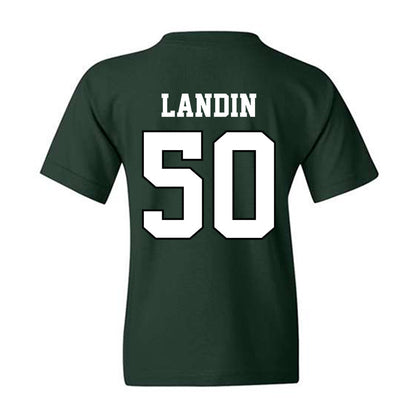 Chicago State - NCAA Women's Basketball : Leya Landin - Classic Shersey Youth T-Shirt-2