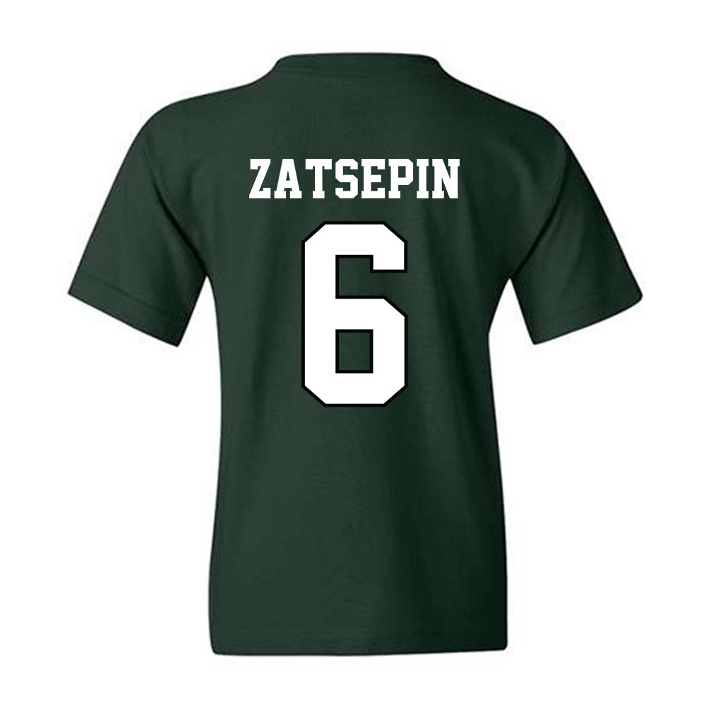 Chicago State - NCAA Men's Basketball : Daniel Zatsepin - Classic Shersey Youth T-Shirt-2