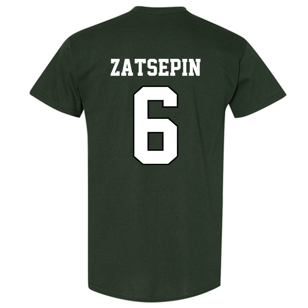 Chicago State - NCAA Men's Basketball : Daniel Zatsepin - Classic Shersey T-Shirt-2