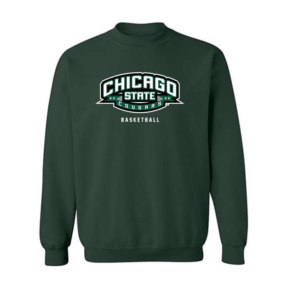 Chicago State - NCAA Men's Basketball : Cj Ray - Classic Shersey Crewneck Sweatshirt-1