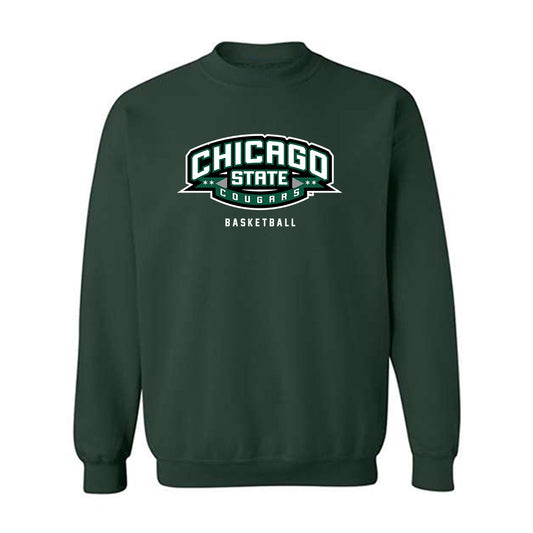 Chicago State - NCAA Men's Basketball : Daniel Zatsepin - Classic Shersey Crewneck Sweatshirt-0