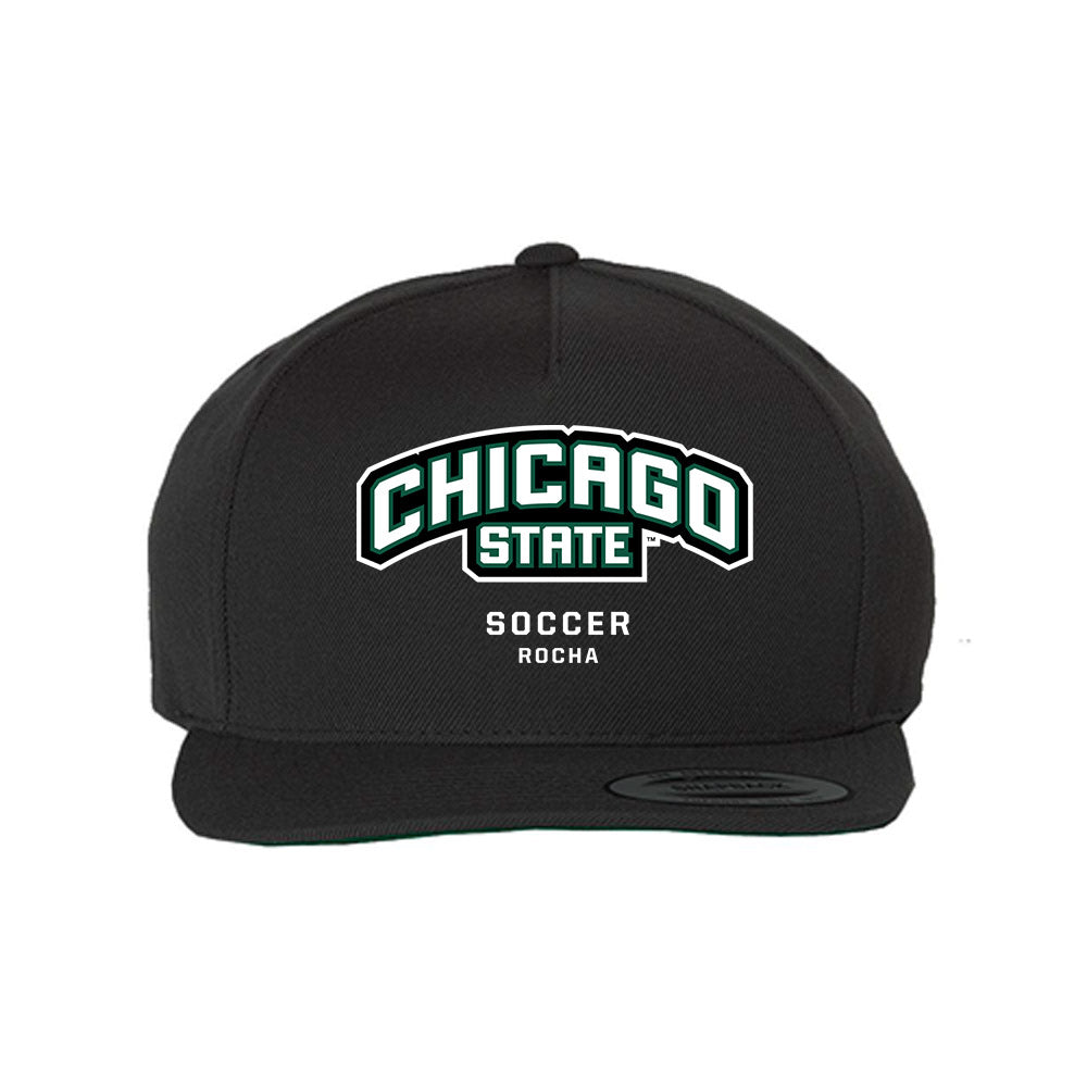 Chicago State - NCAA Women's Soccer : Leah Rocha - Snapback Hat-0