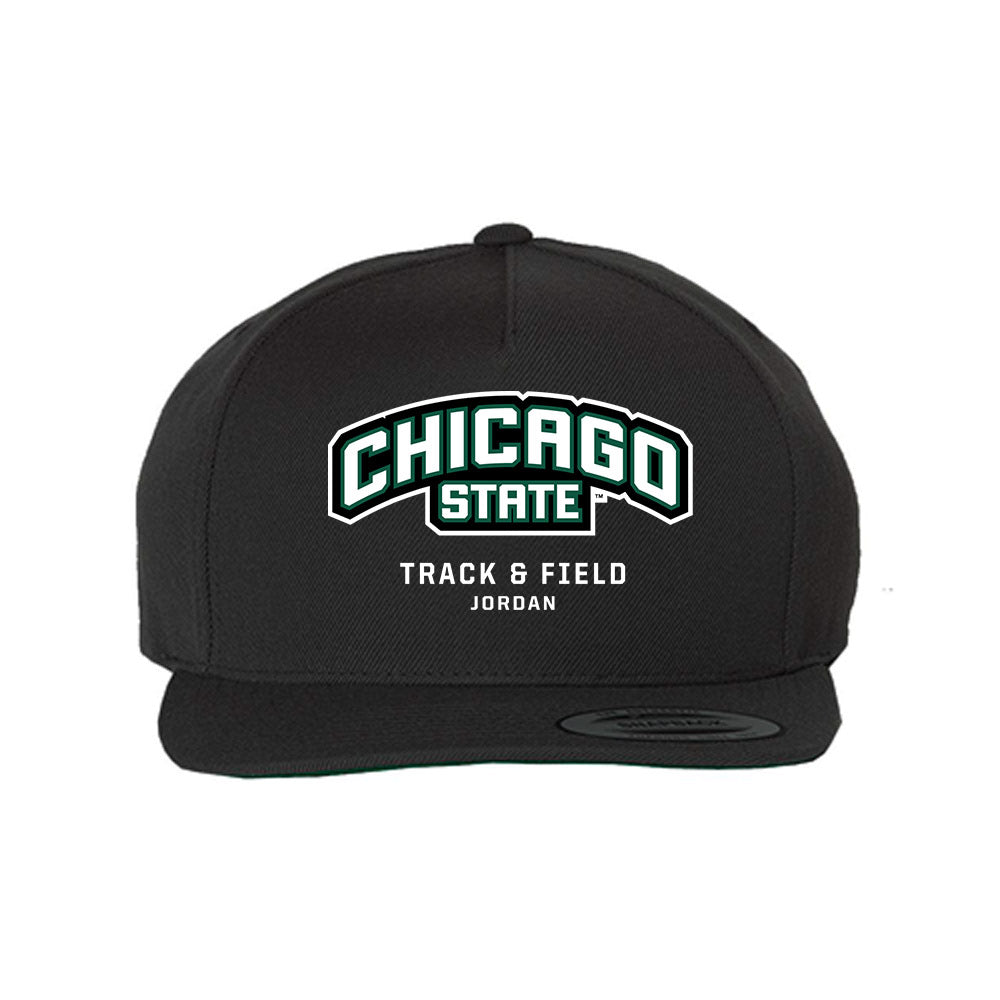 Chicago State - NCAA Men's Track & Field : Steven Jordan - Snapback Hat-0