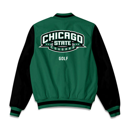 Chicago State - NCAA Women's Golf : Aarushi Bhanot - Bomber Jacket-1
