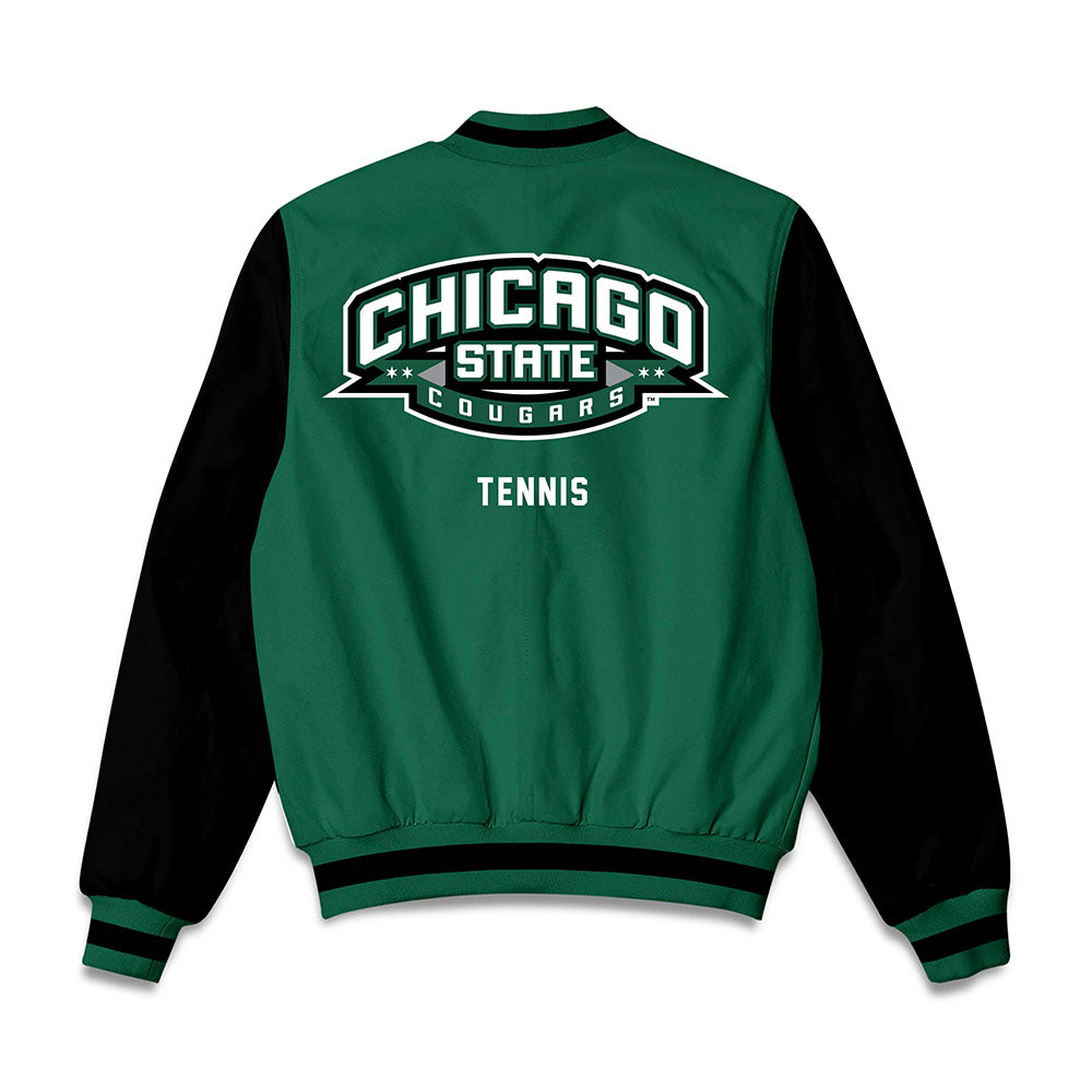 Chicago State - NCAA Men's Tennis : Joao Teixeira - Bomber Jacket-1