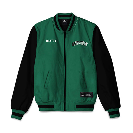 Chicago State - NCAA Men's Track & Field : Xavier Beatty - Bomber Jacket-0
