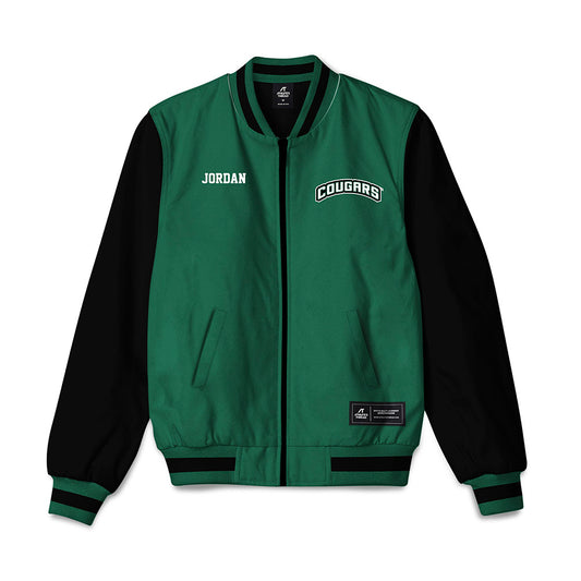 Chicago State - NCAA Men's Track & Field : Steven Jordan - Bomber Jacket-0