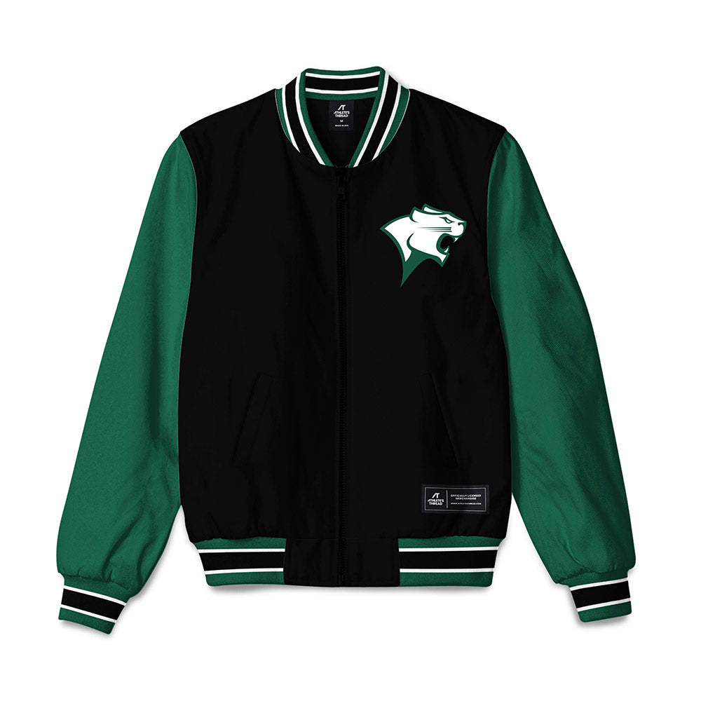 Chicago State - NCAA Men's Basketball : Daniel Zatsepin - Bomber Jacket-0