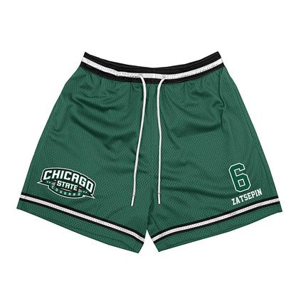 Chicago State - NCAA Men's Basketball : Daniel Zatsepin - Shorts-0