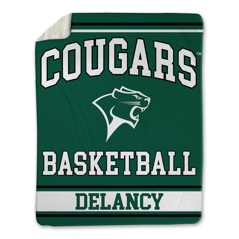 Chicago State - NCAA Men's Basketball : CJ DeLancy - Blanket-0