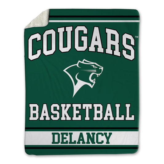 Chicago State - NCAA Men's Basketball : CJ DeLancy - Blanket-0