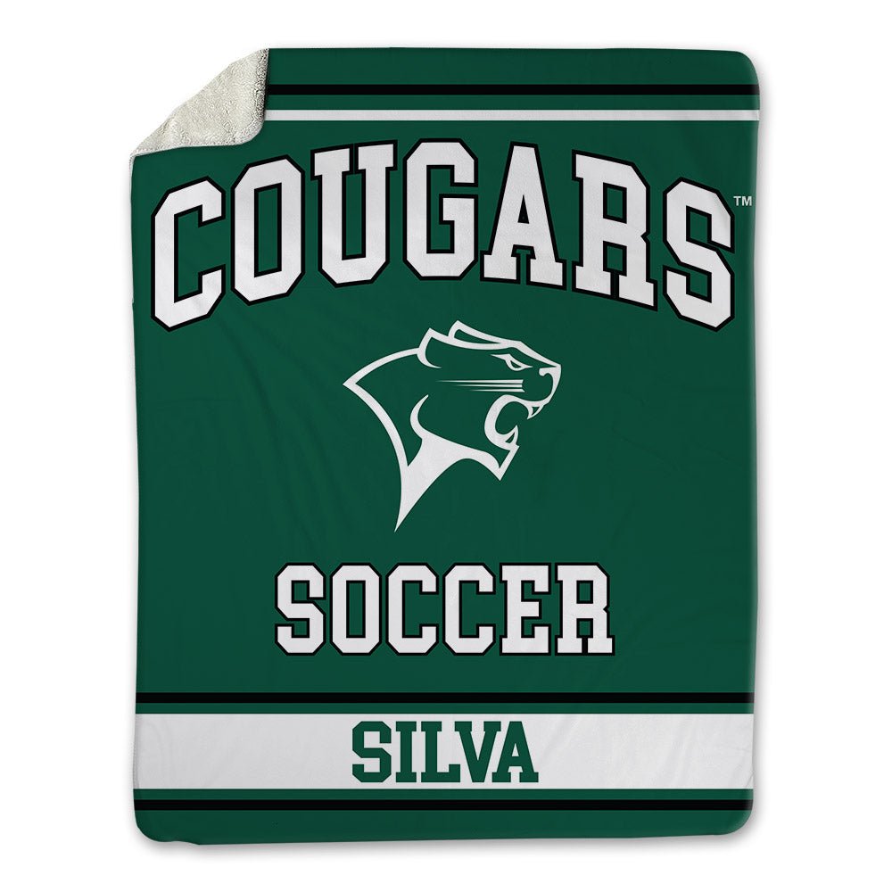Chicago State - NCAA Men's Soccer : Saul Silva - Blanket-0