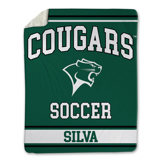 Chicago State - NCAA Men's Soccer : Saul Silva - Blanket-0