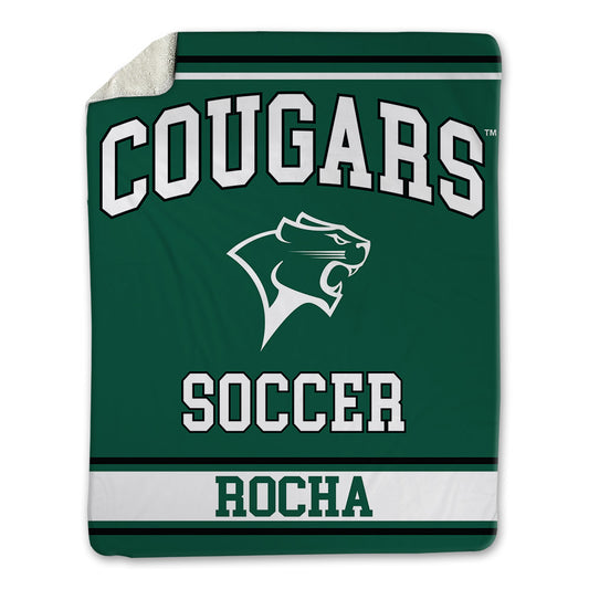 Chicago State - NCAA Women's Soccer : Leah Rocha - Blanket-0