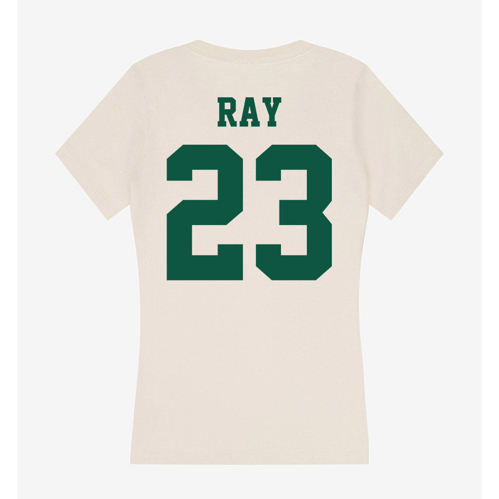 Chicago State - NCAA Men's Basketball : Cj Ray - Women's V-Neck T-Shirt-1