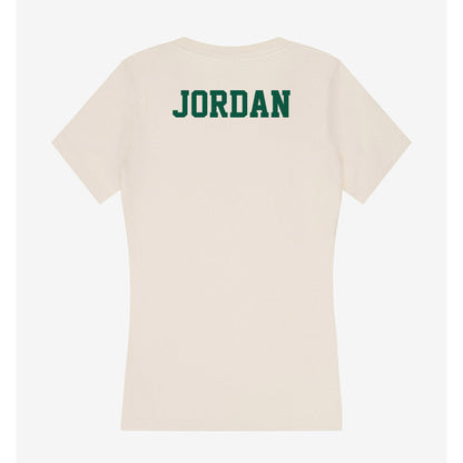 Chicago State - NCAA Men's Track & Field : Steven Jordan - Women's V-Neck T-Shirt-1