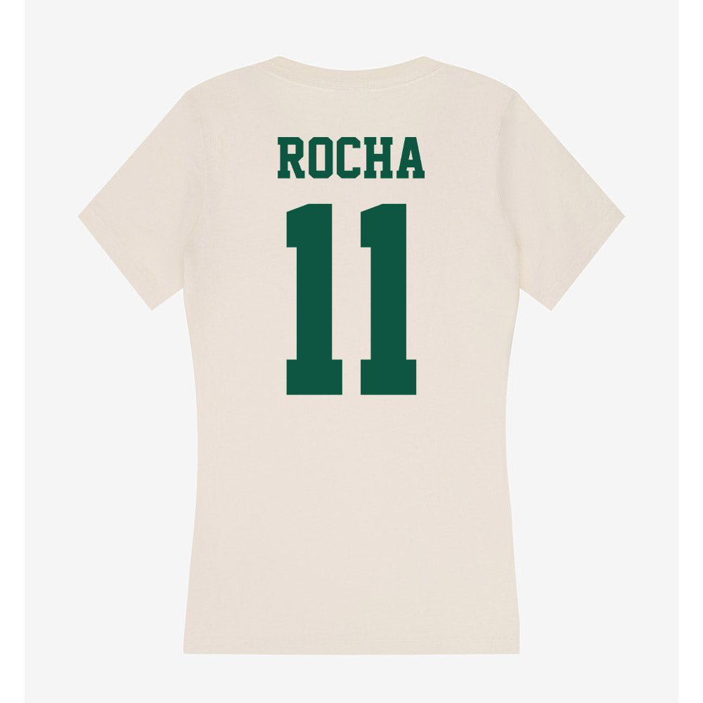 Chicago State - NCAA Women's Soccer : Leah Rocha - Women's V-Neck T-Shirt-1