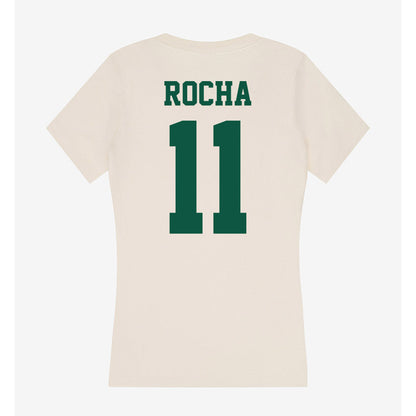Chicago State - NCAA Women's Soccer : Leah Rocha - Women's V-Neck T-Shirt-1