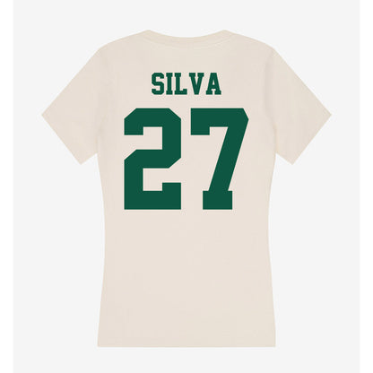 Chicago State - NCAA Men's Soccer : Saul Silva - Women's V-Neck T-Shirt-1
