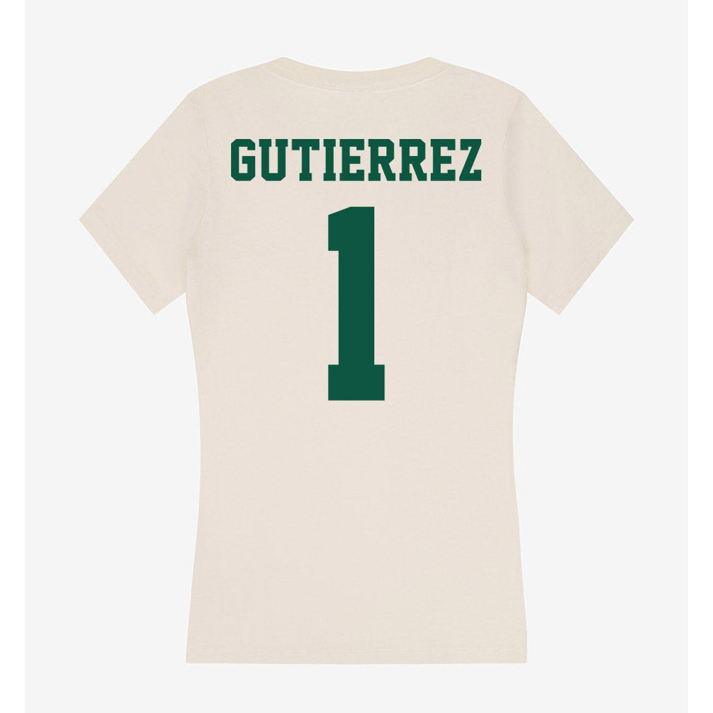 Chicago State - NCAA Women's Soccer : Aviana Gutierrez - Women's V-Neck T-Shirt-1