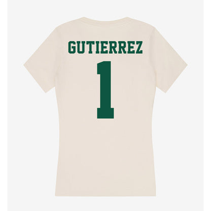 Chicago State - NCAA Women's Soccer : Aviana Gutierrez - Women's V-Neck T-Shirt-1