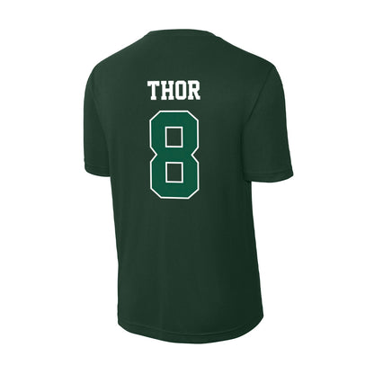 Chicago State - NCAA Women's Soccer : Saige Thor - Activewear T-Shirt-1