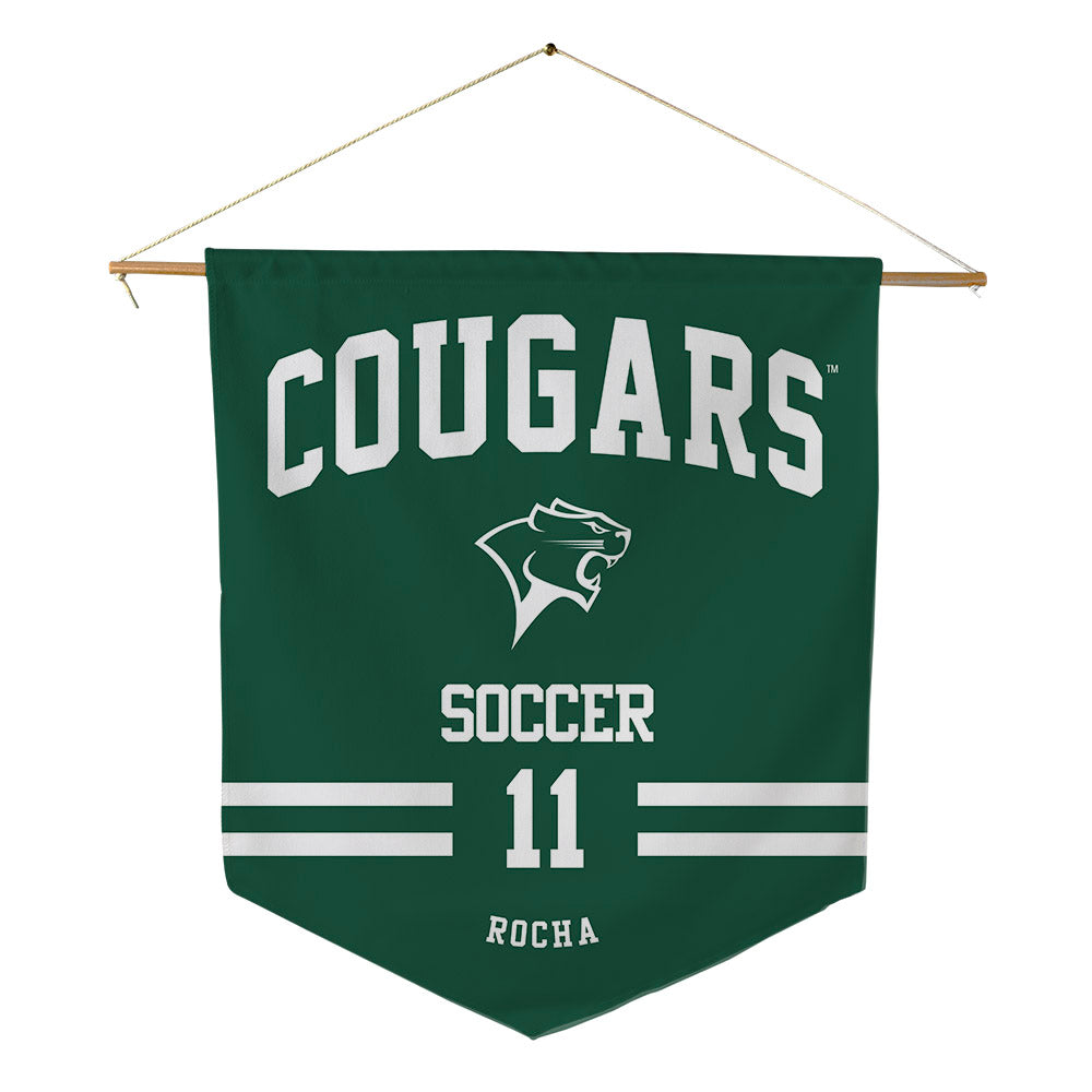 Chicago State - NCAA Women's Soccer : Leah Rocha - Pennant - 18" x 21"-0