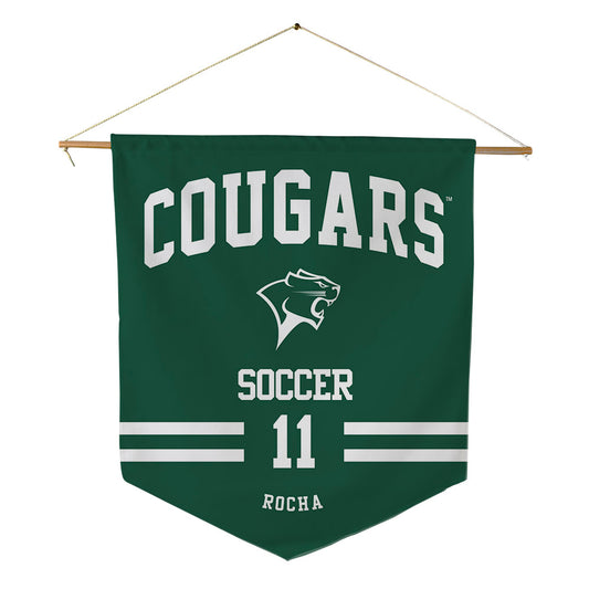 Chicago State - NCAA Women's Soccer : Leah Rocha - Pennant - 18" x 21"-0