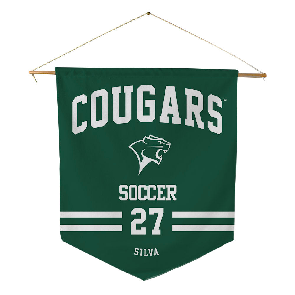 Chicago State - NCAA Men's Soccer : Saul Silva - Pennant - 18" x 21"-0