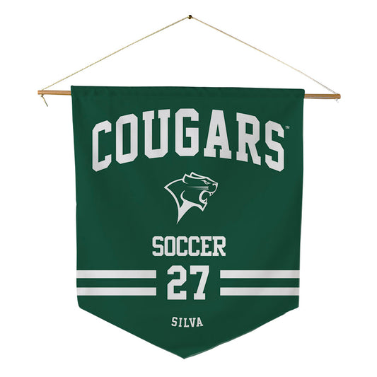 Chicago State - NCAA Men's Soccer : Saul Silva - Pennant - 18" x 21"-0