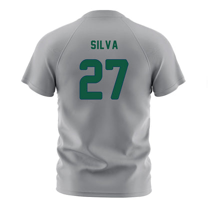 Chicago State - NCAA Men's Soccer : Saul Silva - Grey Soccer Jersey-1