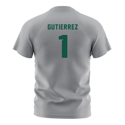 Chicago State - NCAA Women's Soccer : Aviana Gutierrez - Grey Soccer Jersey-1