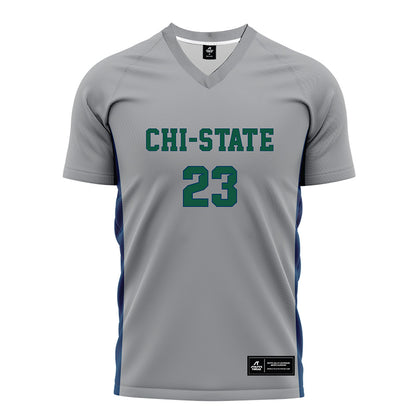 Chicago State - NCAA Women's Soccer : Izabella Kilgore - Grey Soccer Jersey-0
