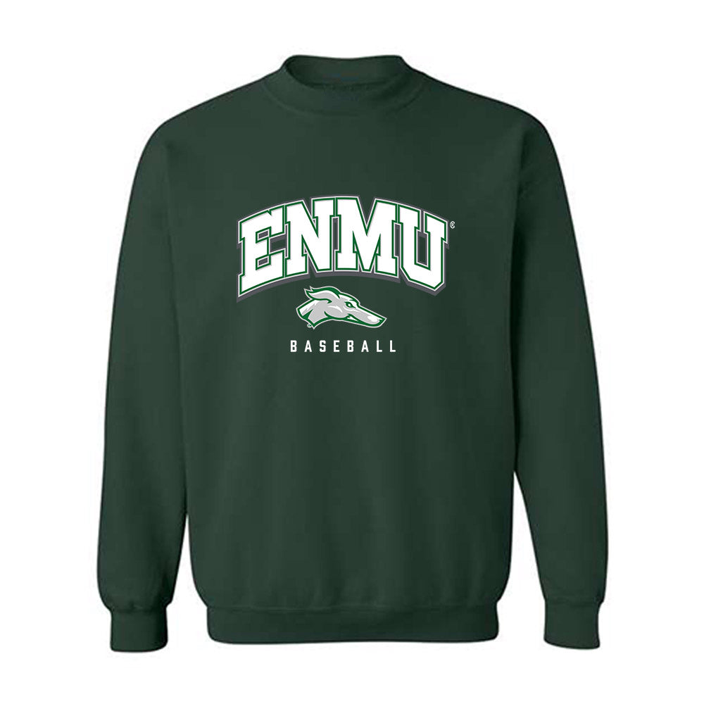 ENMU - NCAA Baseball : Cade Webber - Classic Shersey Crewneck Sweatshirt-0