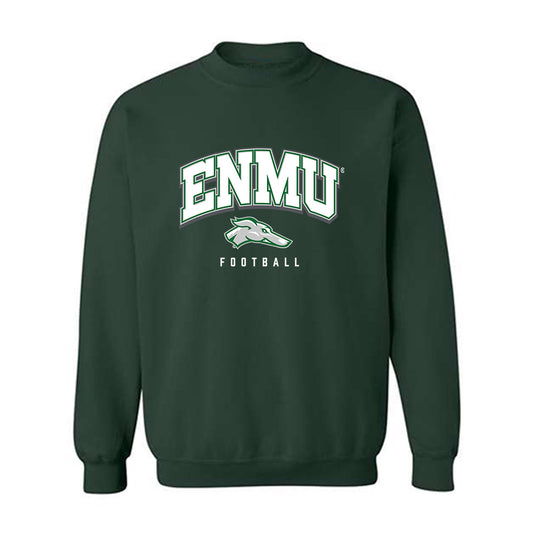 ENMU - NCAA Football : Estevan Aguilar - Classic Shersey Crewneck Sweatshirt-0