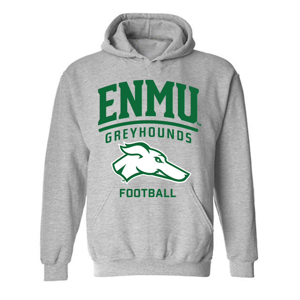 ENMU - NCAA Football : Raheim Ross - Classic Shersey Hooded Sweatshirt-0