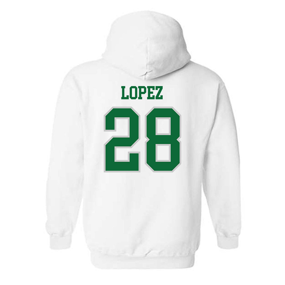 ENMU - NCAA Softball : Giazza Lopez - Classic Shersey Hooded Sweatshirt-1